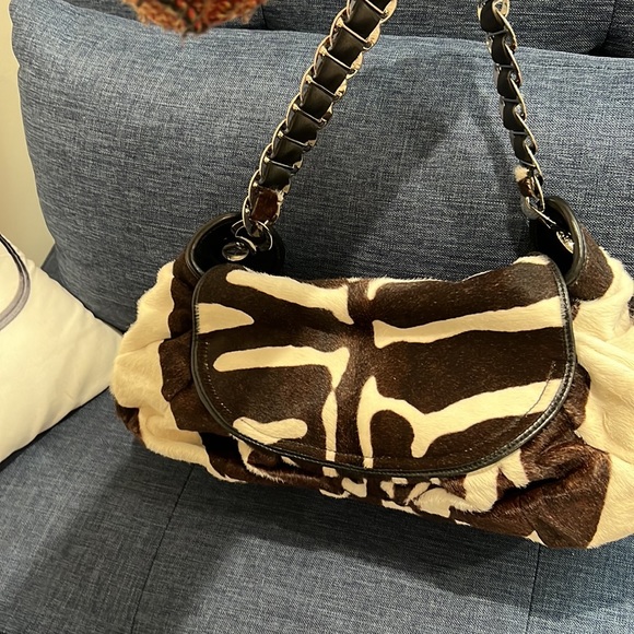 Authentic Dior jazzclub zebra pony hair bag - Picture 8 of 11